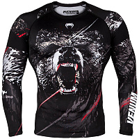 Рашгард Venum Grizzli Black/White L/S 01065 Рашгард Venum Grizzli Black/White L/S 01065